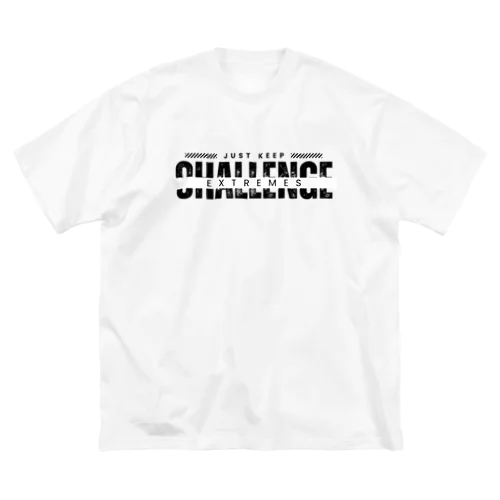 "Challenge Extremes" Graphic Tee & Merch ビッグシルエットTシャツ