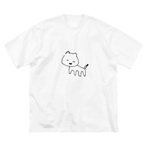 猫様 ビッグシルエットTシャツ