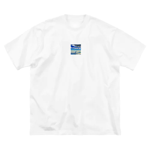 青空爽快 ビッグシルエットTシャツ