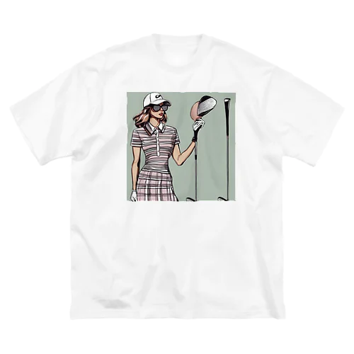 おしゃれゴルフ Big T-Shirt