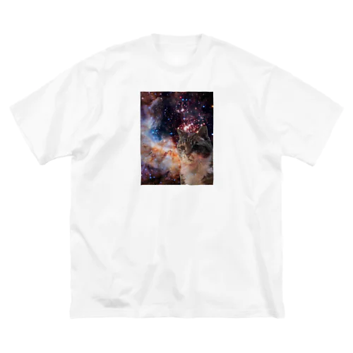 宇宙猫ミルク Big T-Shirt