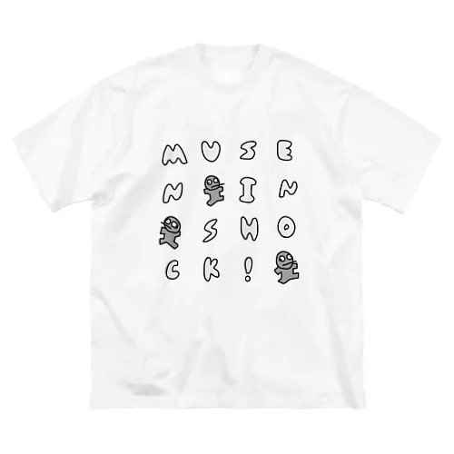 無銭くん走る！ ビッグシルエットTシャツ