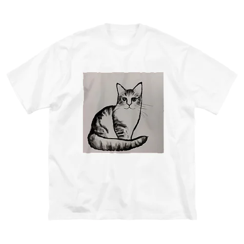 猫ちゃん Big T-Shirt