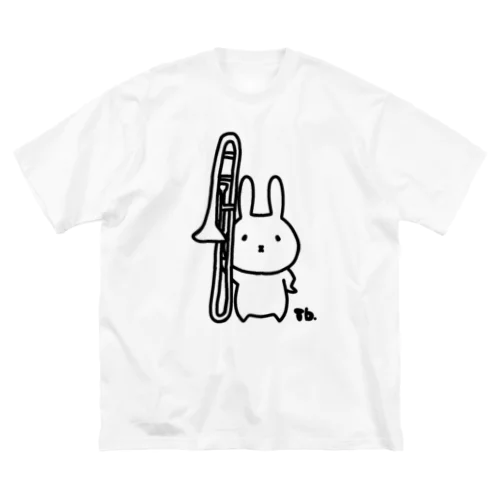 トロンボーン　うさぎ Big T-Shirt