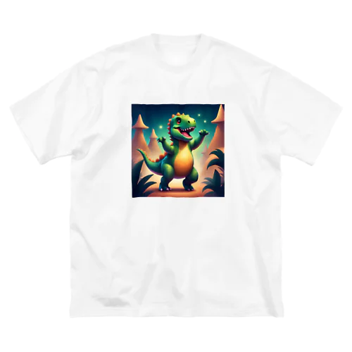 恐竜のダンス Big T-Shirt