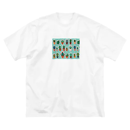 サボテンくん ビッグシルエットTシャツ