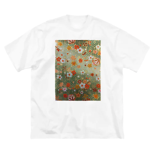 和（緑） ビッグシルエットTシャツ