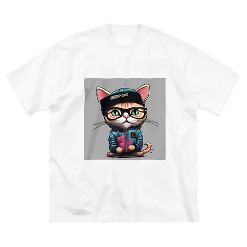 ヒップホップ猫 Big T-Shirt