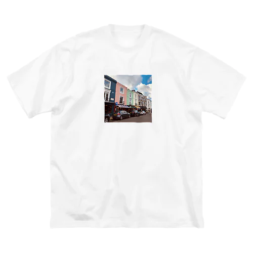 Notting Hillの街並み ビッグシルエットTシャツ