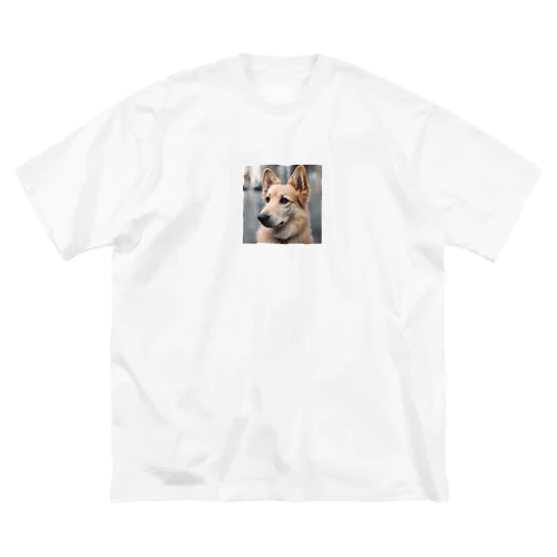 かわいい犬のイラストグッズ Big T-Shirt