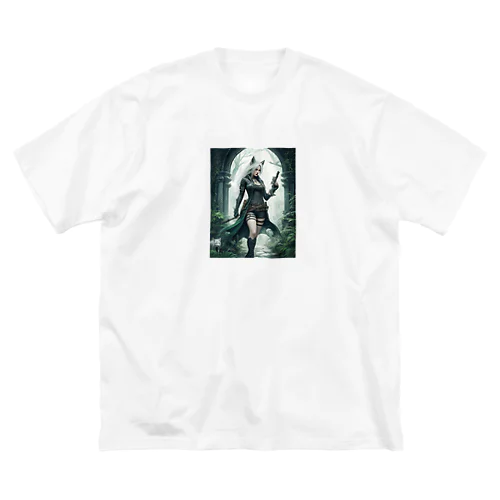 狐耳の美しき狩人 - Kitsune no Mimi no Utsukushiki Hunter: The Beautiful Hunter with Fox Ears Big T-Shirt