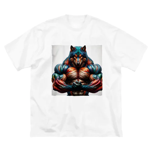 rainbow wolf strong Big T-Shirt