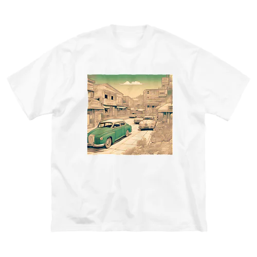 クラシックな風景 ビッグシルエットTシャツ