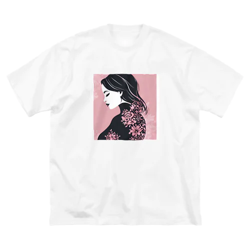 キレイな女性のシルエット Big T-Shirt