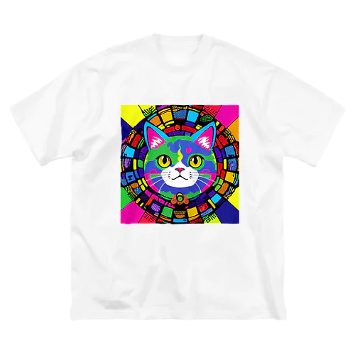 カラフルキャット Big T-Shirt