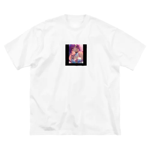 ドット絵のあやかちゃん ビッグシルエットTシャツ