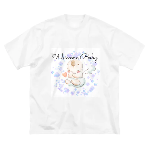 Welcome Baby ビッグシルエットTシャツ