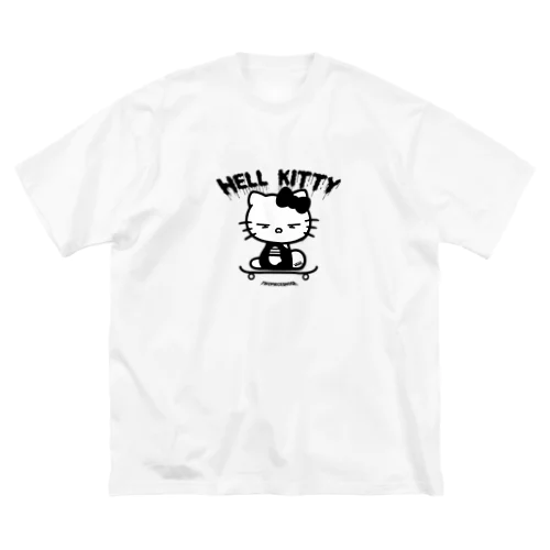 HELL KITTY ビッグシルエットTシャツ