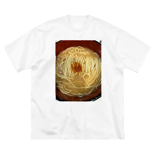 ラーメン ビッグシルエットTシャツ