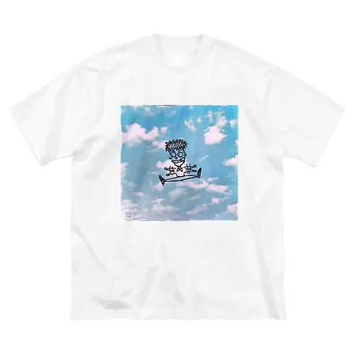 常に前向きくん Big T-Shirt