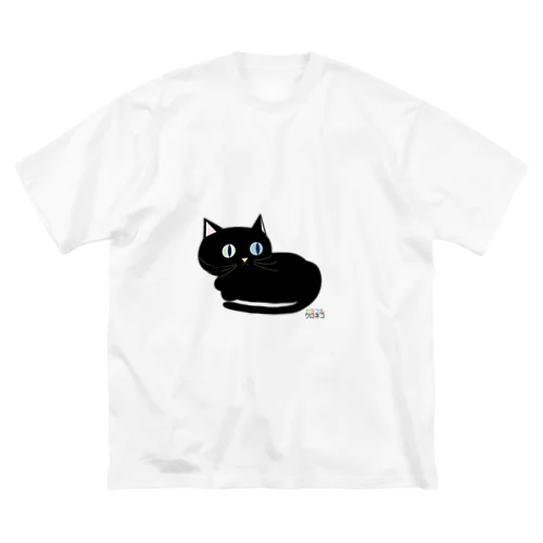 カラフルクロネコ ビッグシルエットTシャツ