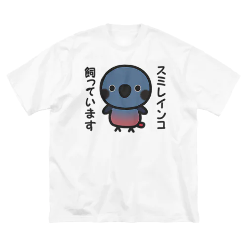 スミレインコ飼っています ビッグシルエットTシャツ