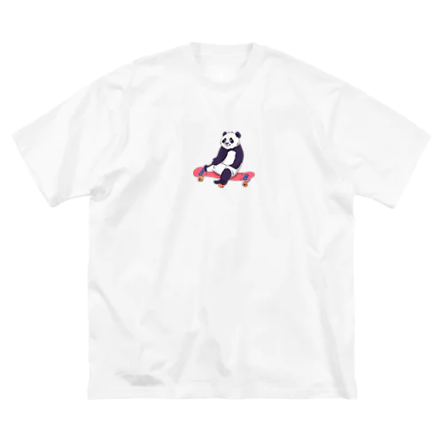 ダイカット ある日のぱんだ ビッグシルエットTシャツ