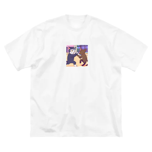 タイマン猫 Big T-Shirt