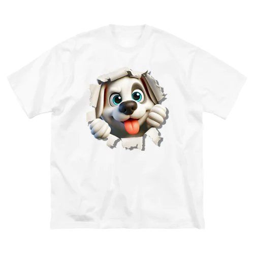 Naughty dog ビッグシルエットTシャツ