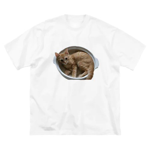 ねこ鍋 ビッグシルエットTシャツ