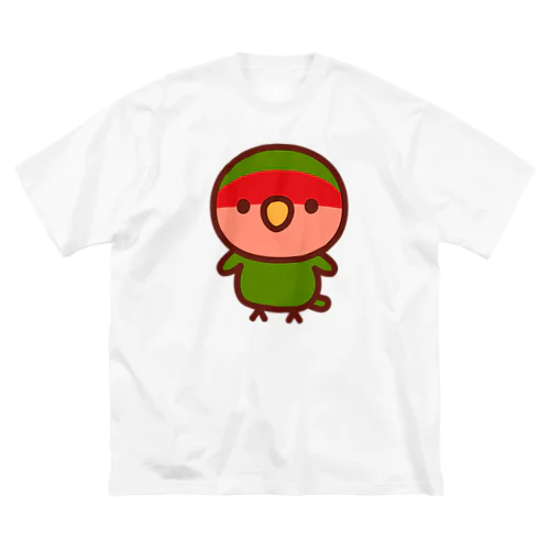 コザクラインコ（ノーマル） ビッグシルエットTシャツ