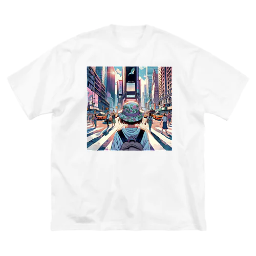 一人旅の少女 Big T-Shirt