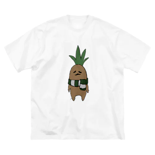 ﾏﾝﾄﾞﾚちゃん(マフラー付) ビッグシルエットTシャツ