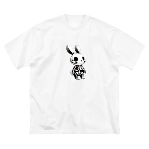 【Crazy Rabbit Nightmare】スケルトン ビッグシルエットTシャツ