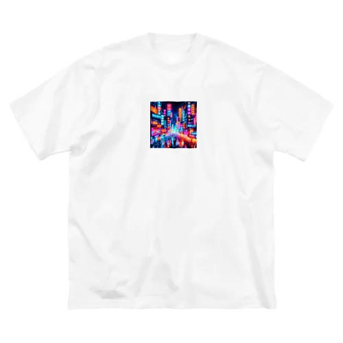 ネオンナイト ビッグシルエットTシャツ