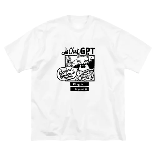 にゃんこGPT Big T-Shirt