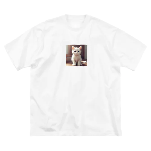 可愛い猫のイラストグッズ♥ ビッグシルエットTシャツ
