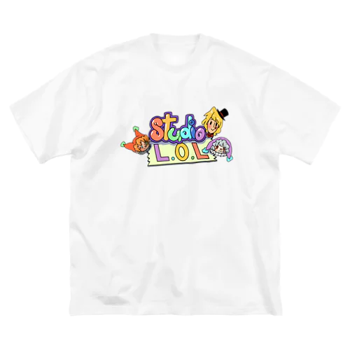 Studio L.O.L カラフルロゴ Big T-Shirt