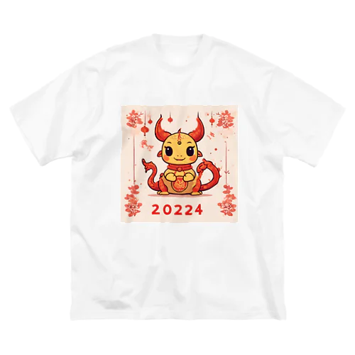 春節の幸運をもたらすドラゴン Big T-Shirt