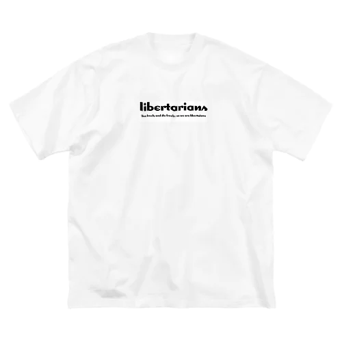 libertarians ビッグシルエットTシャツ