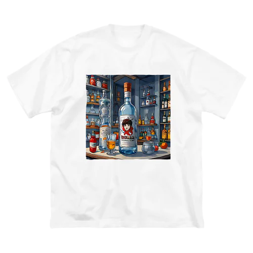 Tokyo Lofi club - vodka ビッグシルエットTシャツ