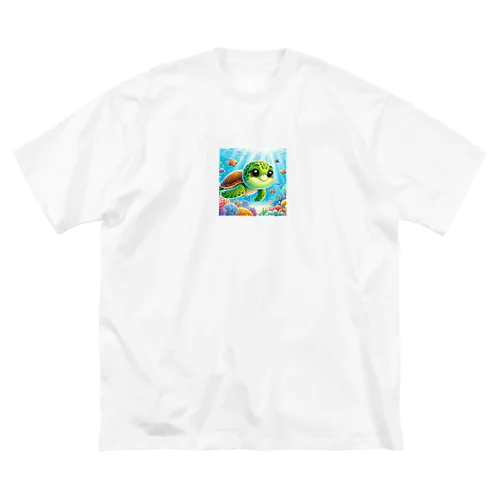 AIカメ ビッグシルエットTシャツ