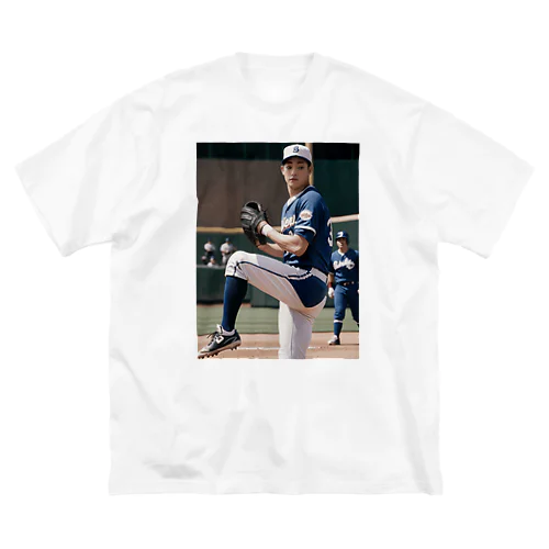 AI野球 ビッグシルエットTシャツ