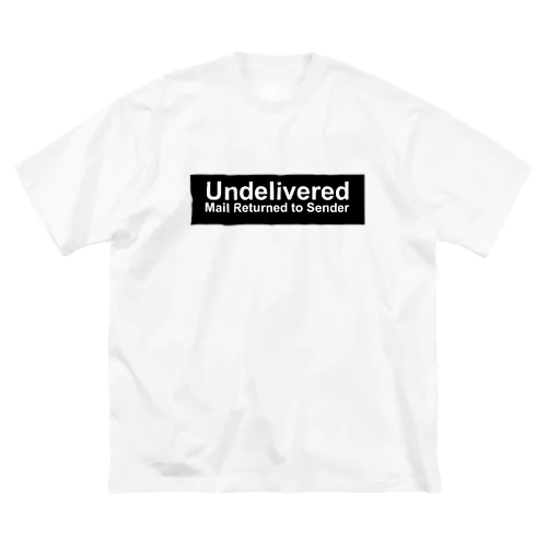 Undelivered  Mail Returned  to Sender-BK ビッグシルエットTシャツ