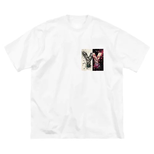 YA'sデザイン『Y Y』 Big T-Shirt