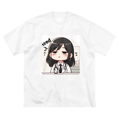 ドクター♡感情日記（TIRED） ビッグシルエットTシャツ