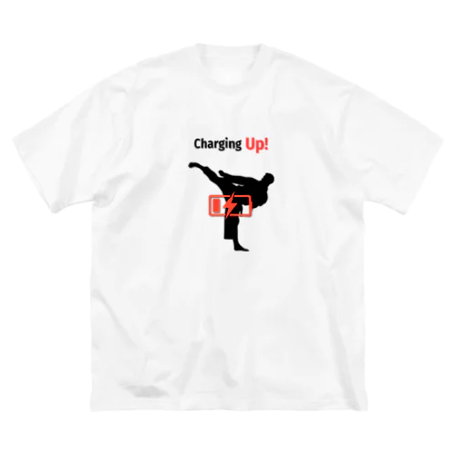 Charging Up　空手 ビッグシルエットTシャツ