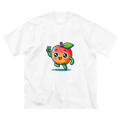 りんごたん ビッグシルエットTシャツ