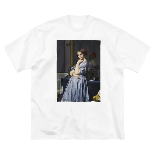 ドーソンヴィル伯爵夫人の肖像 / Portrait of Comtesse d'Haussonville ビッグシルエットTシャツ