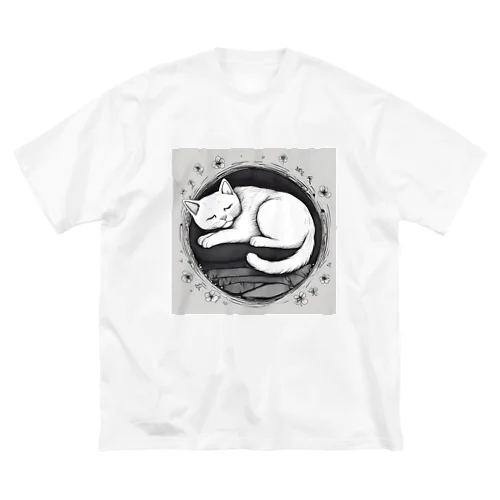 寝顔ぬっこ002 ビッグシルエットTシャツ